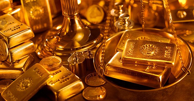oro monete lingotti
